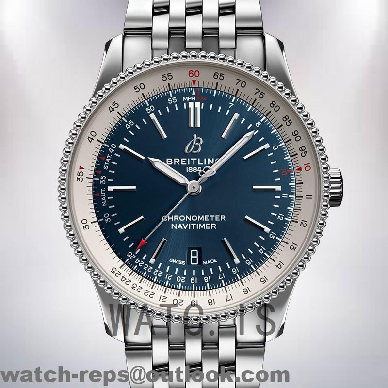 Breitling Chronoliner RB046116-002 46mm Men’s Silver-tone Bracelet Watch 3