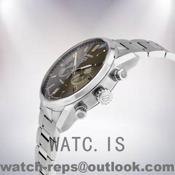 Tag Heuer Carrera CBN2012.FC6483-002 43mm Men Grey Dial Watch - Image 3