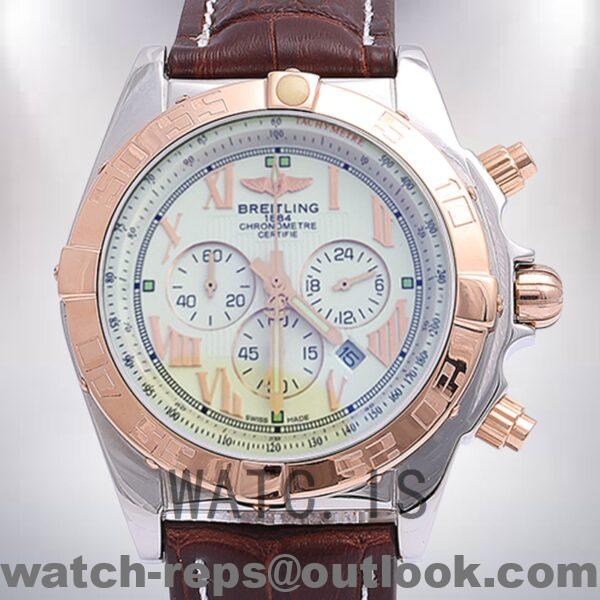 Breitling Chronomat Men's 46mm HB011012 Silver-tone Watch