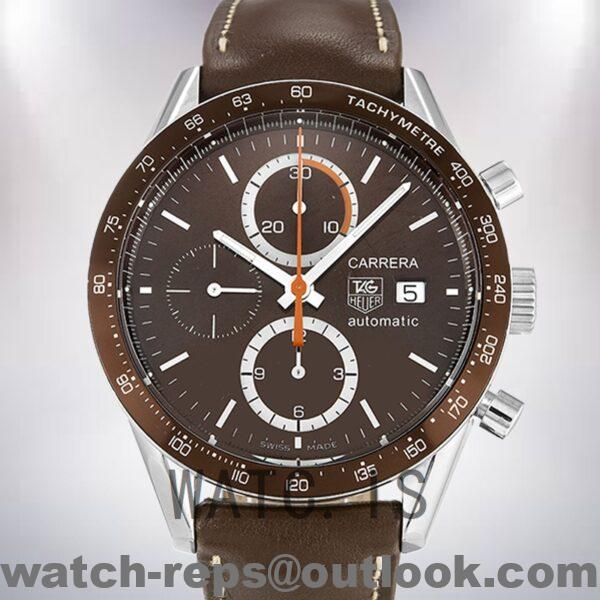 Tag Heuer Carrera 43mm CV2013.FC6234 Men's Silver-tone Watch