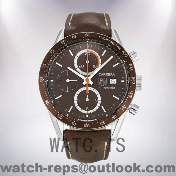 Tag Heuer Carrera 43mm CV2013.FC6234 Men's Silver-tone Watch - Image 2