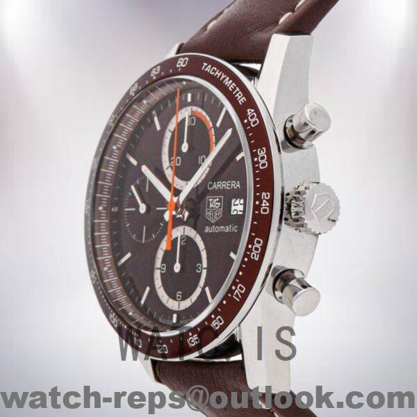 Tag Heuer Carrera 43mm CV2013.FC6234 Men's Silver-tone Watch - Image 3