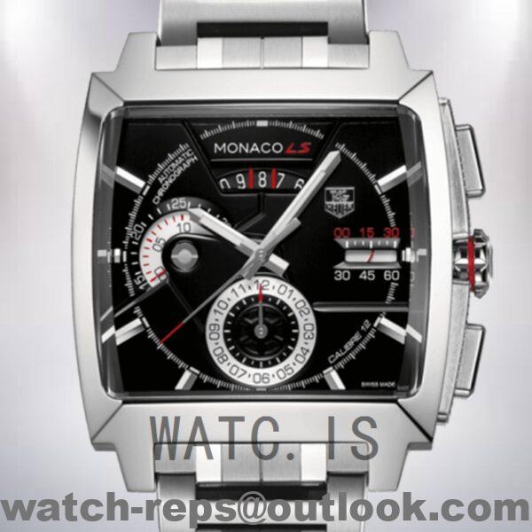 Tag Heuer Monaco 43mm CAL2110.BA0781 Men's Black Dial Watch