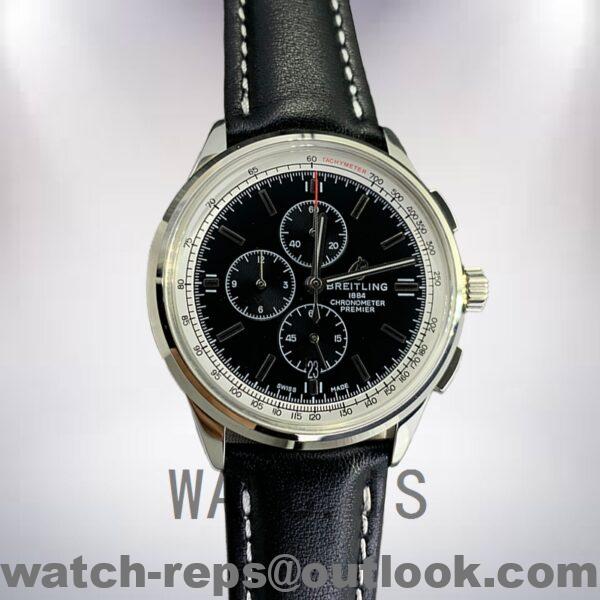 Breitling Premier Men's 46mm A13315351B1X2 Quartz Watch - Image 2