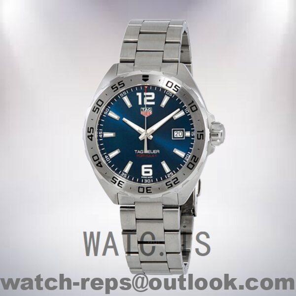 Tag Heuer Formula 1 WAZ1118.BA0875 Men 43mm Bracelet Watch - Image 2
