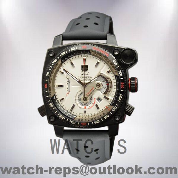 Tag Heuer Grand Carrera GrandCarreraWSR-004 Men 43mm Quartz Black-tone Watch - Image 2