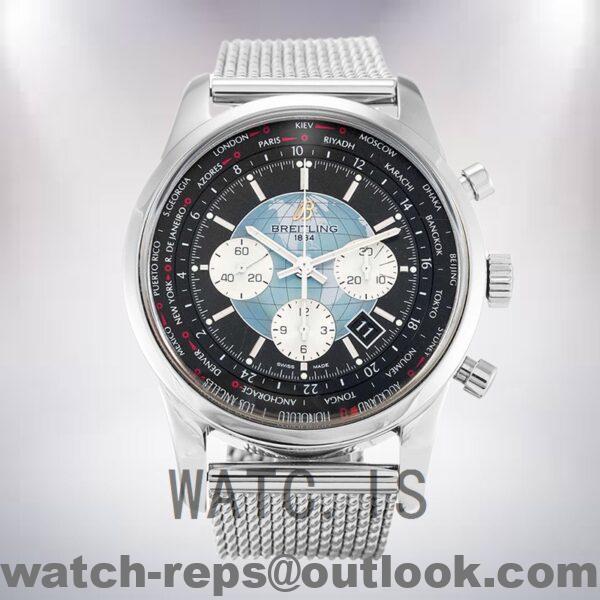 Breitling Transocean Chronograph AB0510U4.BB62 Men's 46mm/45mm Bracelet Watch - Image 2