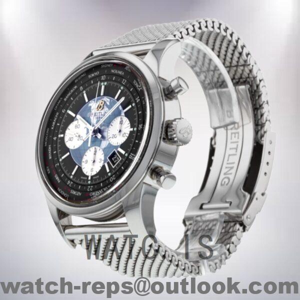 Breitling Transocean Chronograph AB0510U4.BB62 Men's 46mm/45mm Bracelet Watch - Image 4