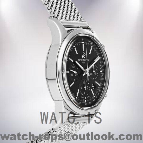 Breitling Transocean Chronograph AB015212.BA99 Men's 46mm/45mm Bracelet Watch - Image 3