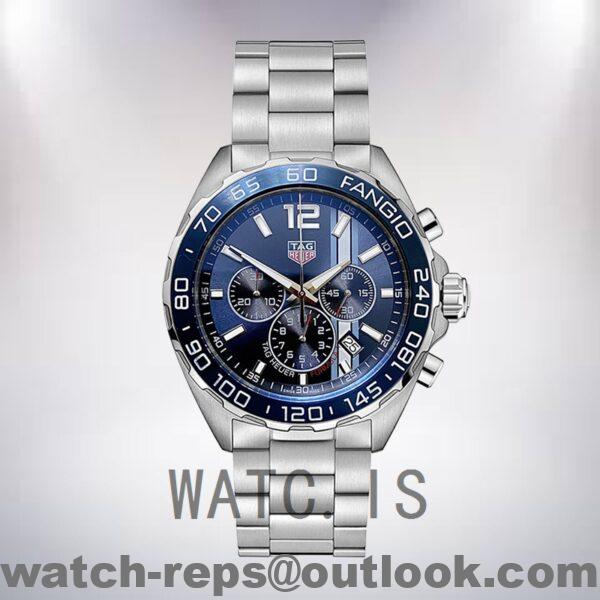 Tag Heuer Formula 1 43mm Men Formula1BLSB-007 Quartz Blue Dial Watch - Image 2