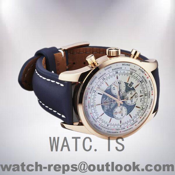 Breitling Transocean Chronograph 46mm RB0510U0A733CS Men's White Dial Rose Gold-tone Watch - Image 3