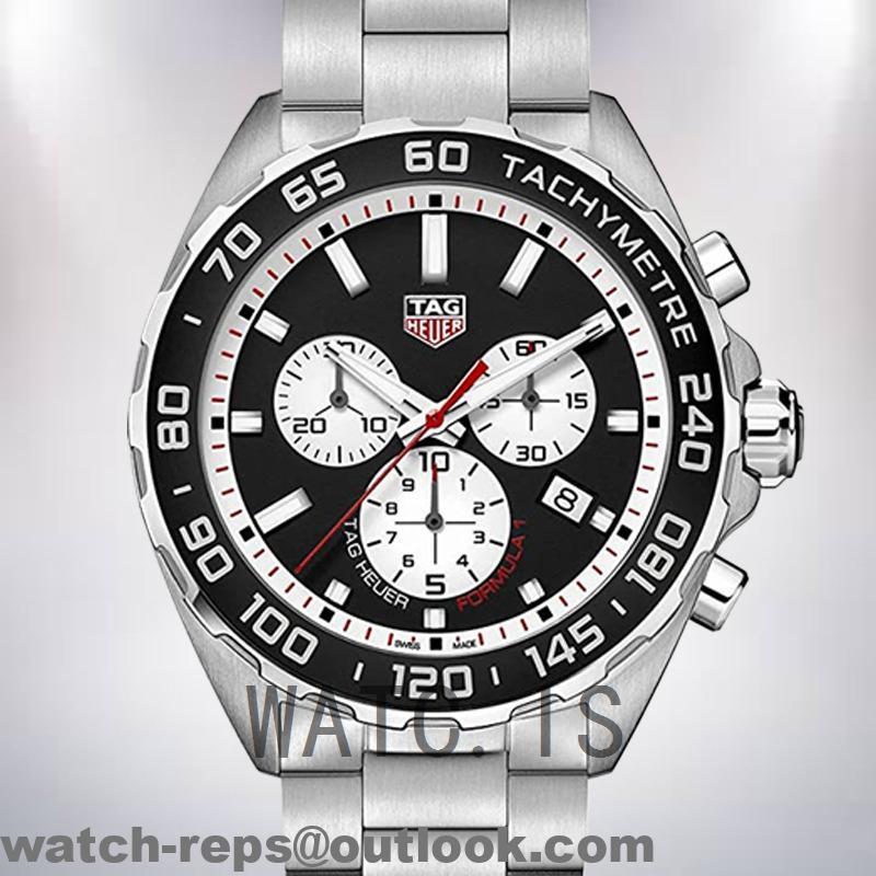 Tag Heuer Formula 1 CAZ1014.BA0842 Men’s 43mm Bracelet Silver-tone Watch 2