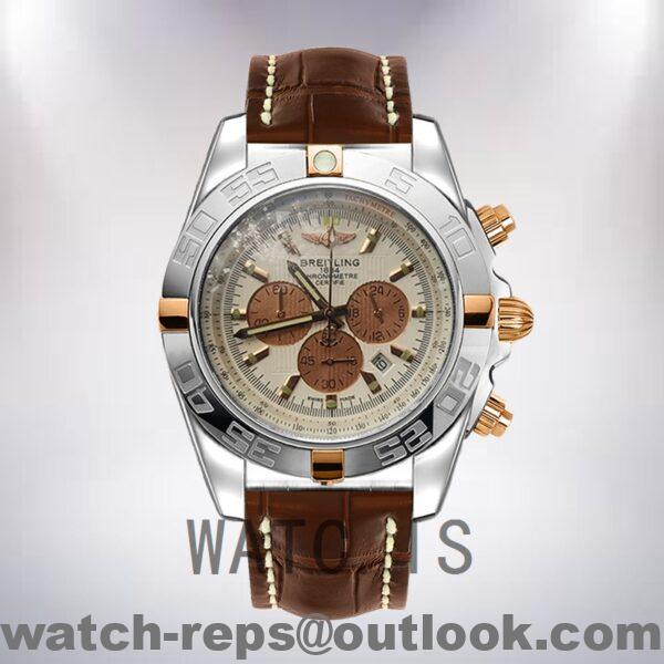 Breitling Chronomat 44 Men's BG074 43mm White Dial Watch - Image 2