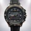 Breitling Airwolf Raven 46mm Men's A78364 Black Dial Silver-tone Watch