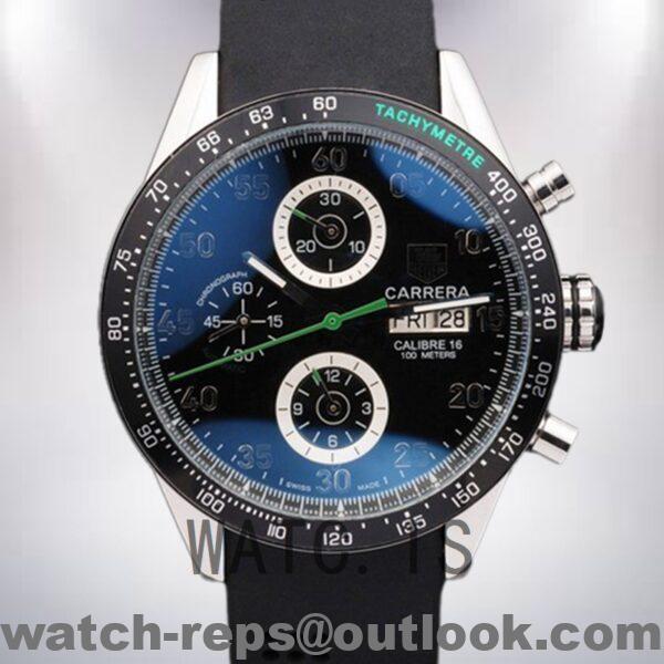 Tag Heuer Carrera Men's CarreraBKAR-001 43mm Black Dial Watch