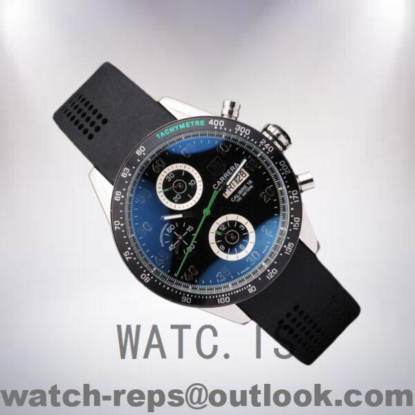 Tag Heuer Carrera Men's CarreraBKAR-001 43mm Black Dial Watch - Image 3