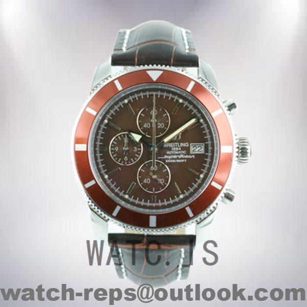 Breitling SuperOcean Heritage 46mm Men's A13320-H Brown Dial Quartz Watch - Image 2