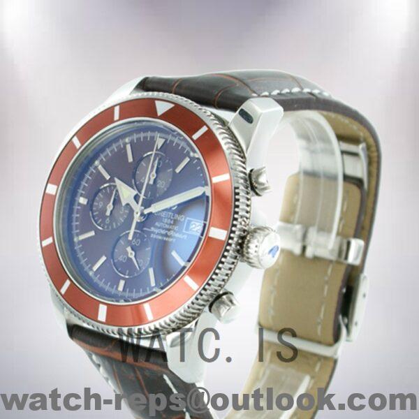 Breitling SuperOcean Heritage 46mm Men's A13320-H Brown Dial Quartz Watch - Image 3