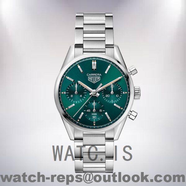 Tag Heuer Carrera Men 43mm CBK221F.FC6479-002 Silver-tone Watch - Image 2