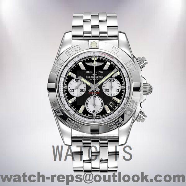 Breitling Chronomat 43mm AB011012.B967 Men's Silver-tone Automatic Watch - Image 2