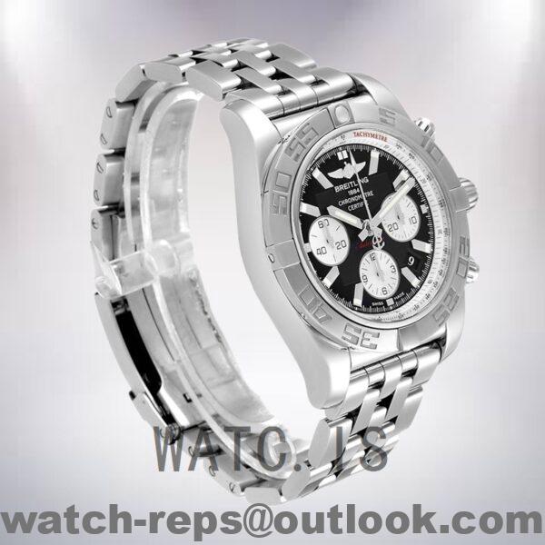 Breitling Chronomat 43mm AB011012.B967 Men's Silver-tone Automatic Watch - Image 4