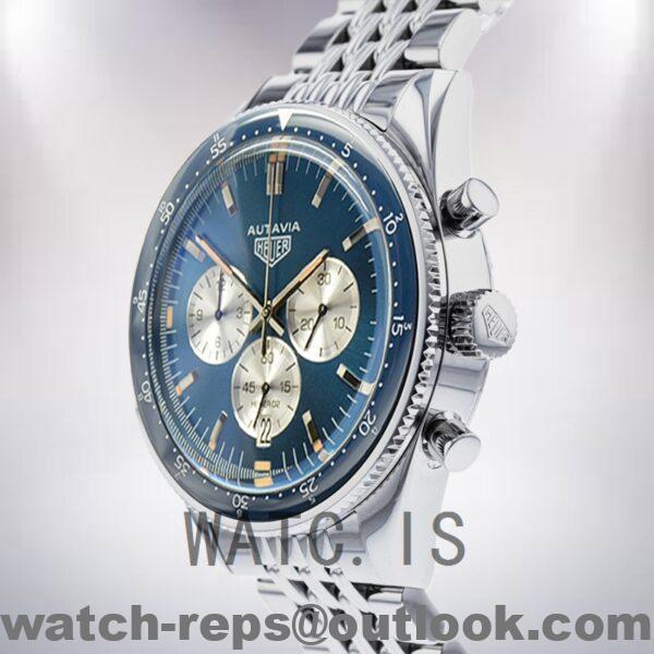 Tag Heuer Autavia 43mm Men CBE2111-002 Bracelet Watch - Image 3