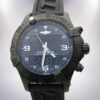 Breitling Exospace Men's 46mm VB5510 Rubber Band Black Dial Watch - Image 2
