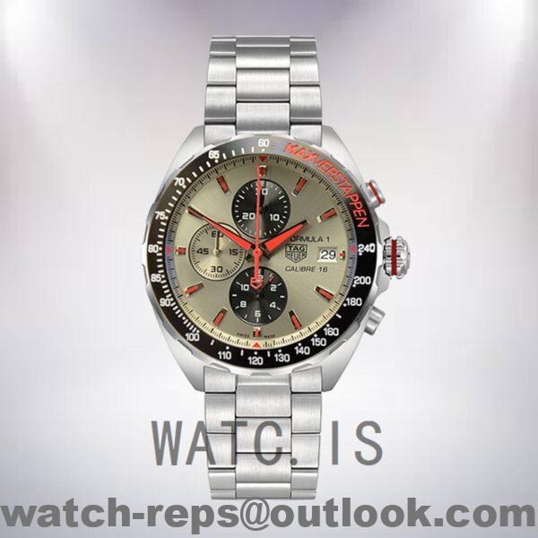 Tag Heuer Formula 1 CAZ2018-004 Men 43mm Quartz Silver-tone Watch - Image 2