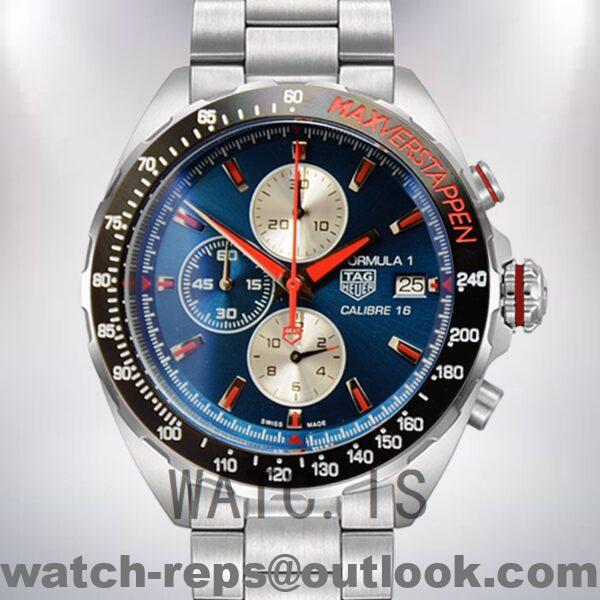 Tag Heuer Formula 1 43mm Men CAZ2018-003 Silver-tone Watch