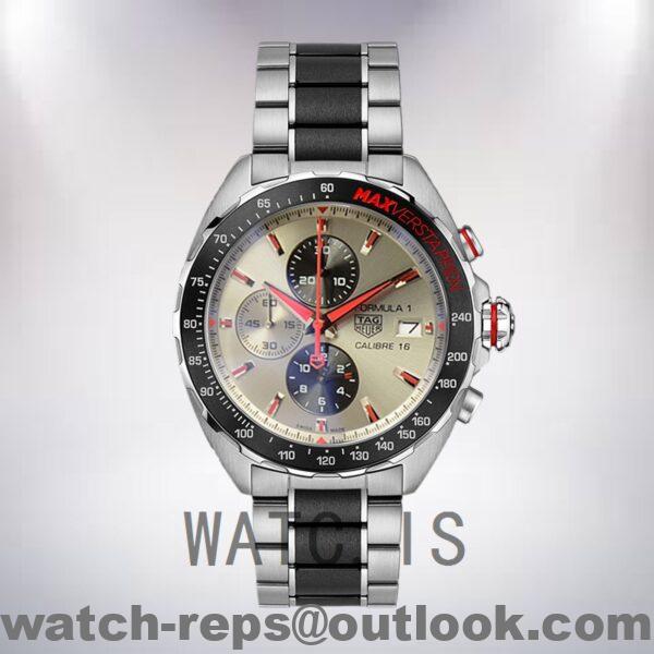 Tag Heuer Formula 1 CAZ2018-002 43mm Men Bracelet Silver-tone Watch - Image 2