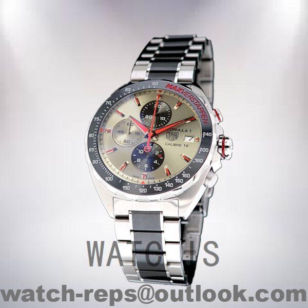Tag Heuer Formula 1 CAZ2018-002 43mm Men Bracelet Silver-tone Watch - Image 3