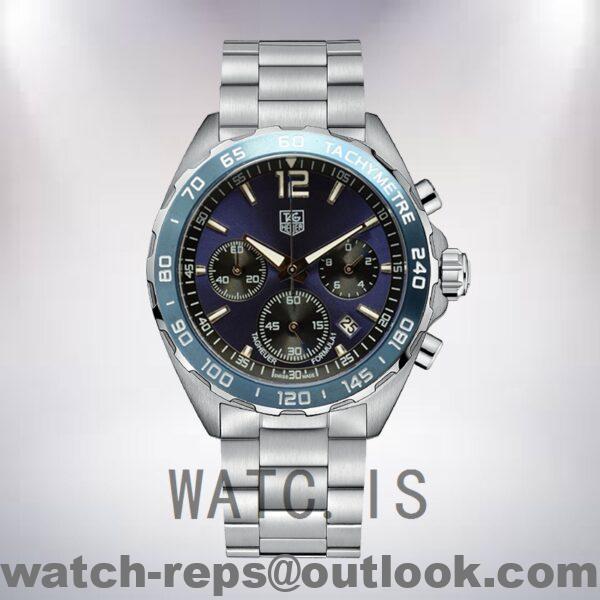 Tag Heuer Formula 1 CAZ1011-002 43mm Men Purple Dial Bracelet Watch - Image 2