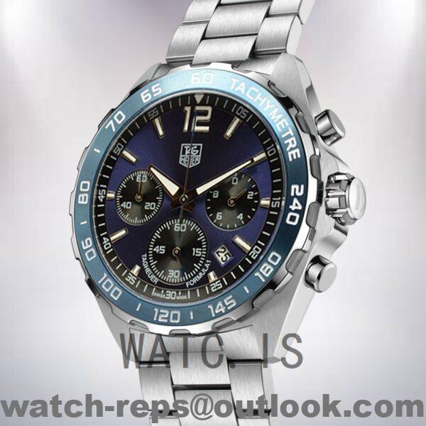 Tag Heuer Formula 1 CAZ1011-002 43mm Men Purple Dial Bracelet Watch - Image 3