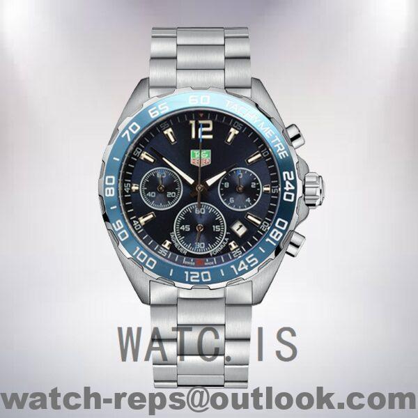 Tag Heuer Formula 1 43mm Men CAZ1011-001 Blue Dial Quartz Watch 5