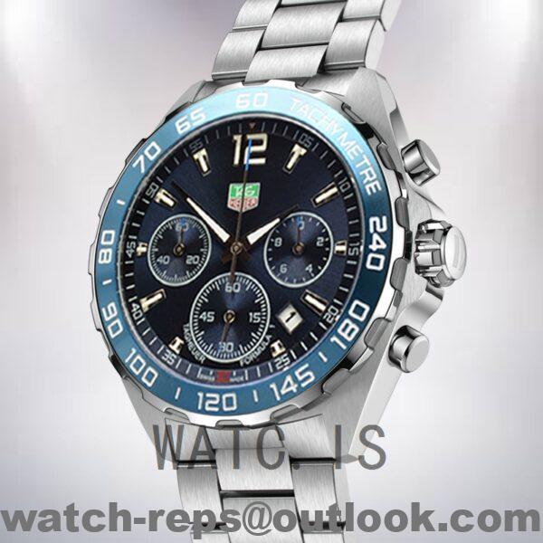 Tag Heuer Formula 1 43mm Men CAZ1011-001 Blue Dial Quartz Watch 6