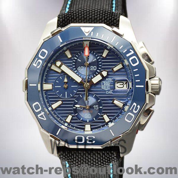 Tag Heuer Aquaracer Men 43mm CAY211A-001 Strap Watch