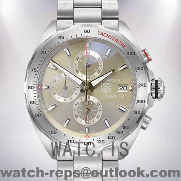 Tag Heuer Formula 1 CAZ2015-001 Men 43mm Grey Dial Watch