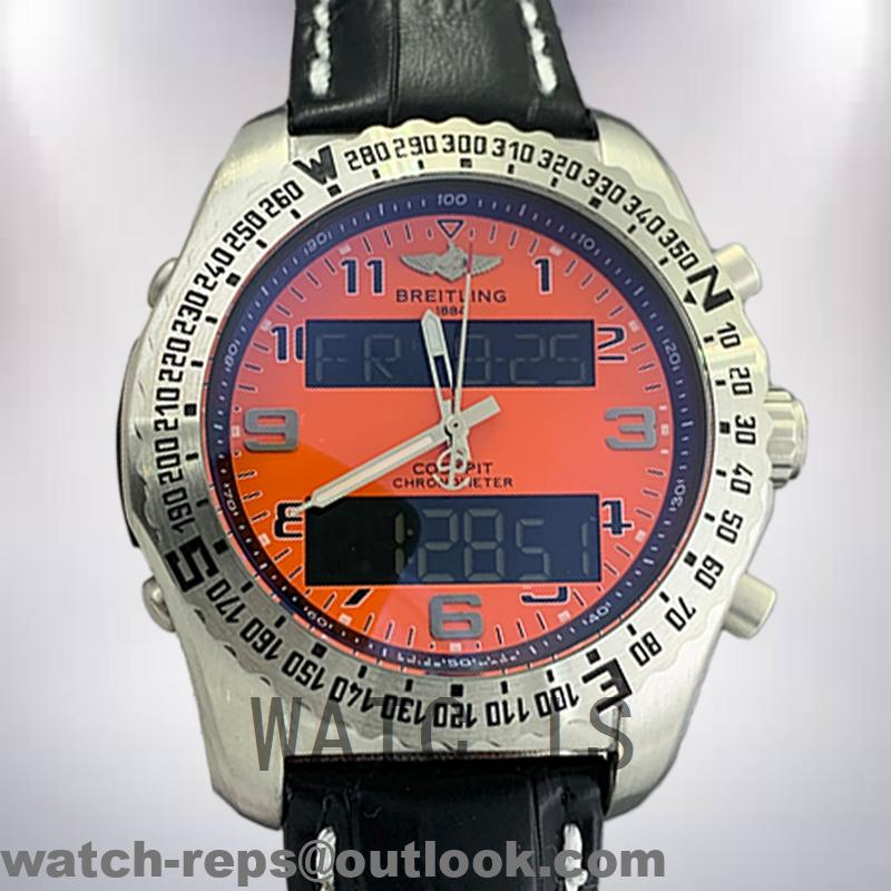 Breitling Professional 46mm ProfessionalOAL-003 Men’s Bracelet Quartz Watch 3