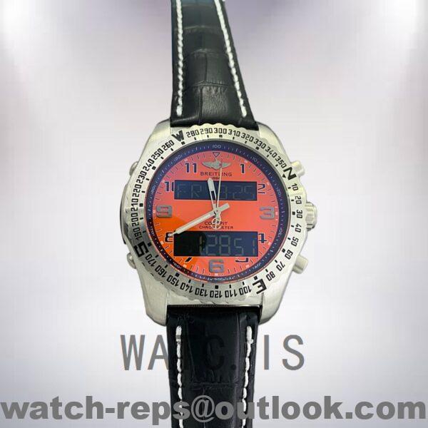 Breitling Professional 46mm Men's ProfessionalOAL-002 Silver-tone Quartz Watch - Image 2