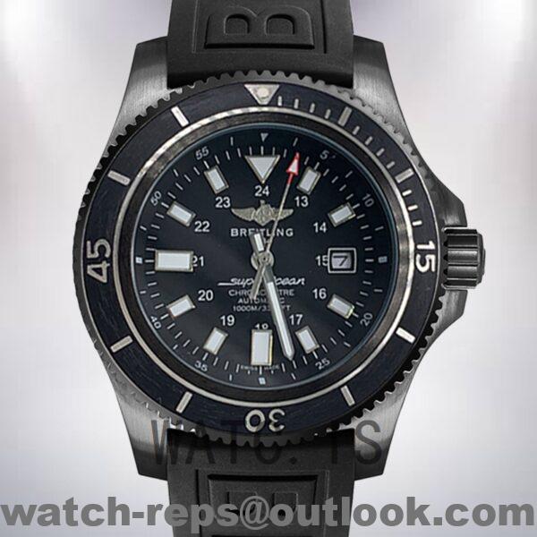 Breitling Superocean 46mm Men’s M1739313 Black-tone Automatic Watch 4