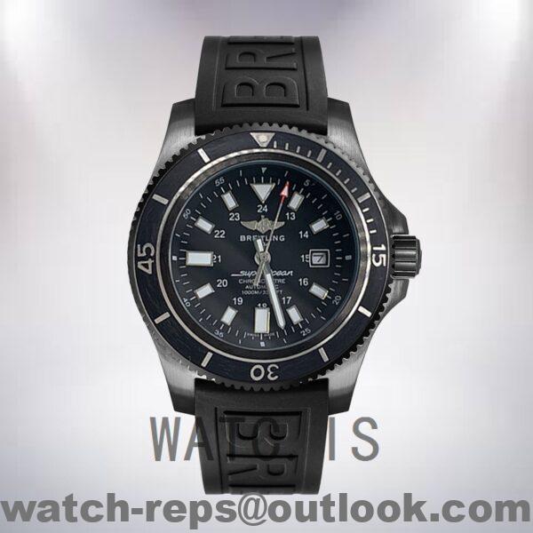 Breitling Superocean 46mm Men’s M1739313 Black-tone Automatic Watch 5