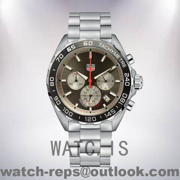 Tag Heuer Formula 1 Men 43mm CAZ1018-001 Grey Dial Bracelet Watch - Image 2