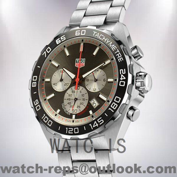 Tag Heuer Formula 1 Men 43mm CAZ1018-001 Grey Dial Bracelet Watch - Image 3