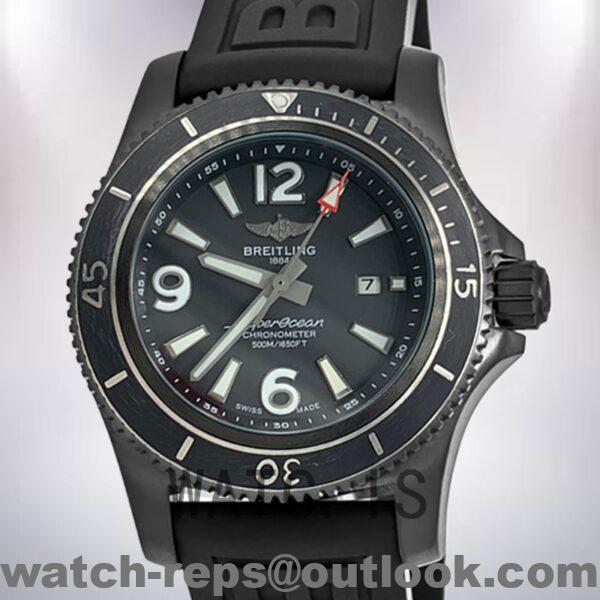 Breitling Superocean M17368B71B1S2 46mm Men’s Black-tone Watch 4