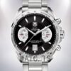 Tag Heuer Grand Carrera 43mm CAV511A.BA0902 Men Bracelet Silver-tone Watch