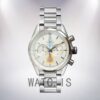 Tag Heuer Carrera CarreraWSB-014 43mm Men Silver-tone White Dial Watch - Image 2