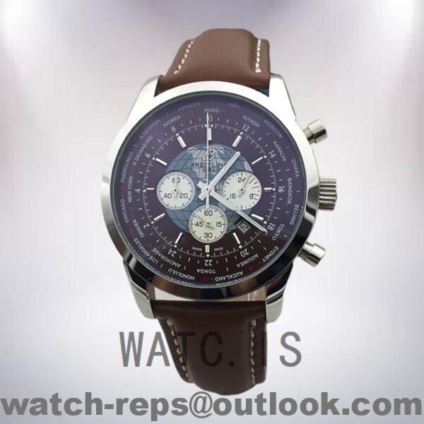Breitling Transocean AB0510U4 Men's 46mm Silver-tone Watch - Image 2