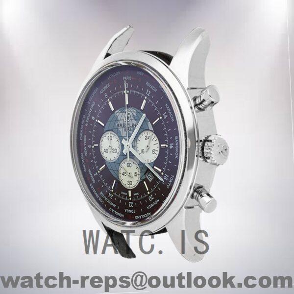 Breitling Transocean AB0510U4 Men's 46mm Silver-tone Watch - Image 3