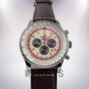 Breitling Navitimer 46mm Men's AB01219A1G1X1 Silver-tone Watch - Image 3