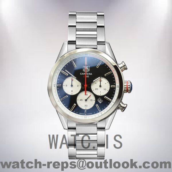 Tag Heuer Carrera 43mm CarreraBKSB-011 Men Silver-tone Watch - Image 2